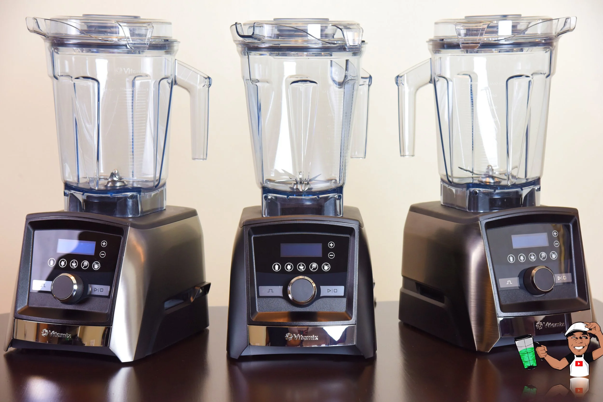Vitamix Ascent Series A3500 Limited Edition Black Stainless Metal